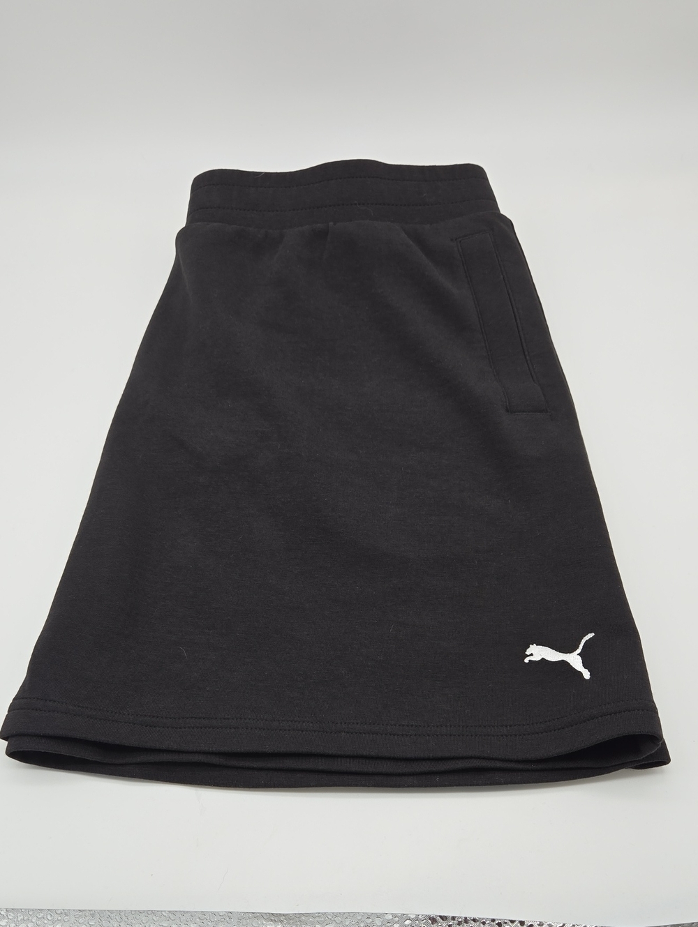 Puma Black Skirt with White Puma Logo